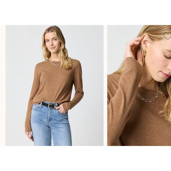 J Crew Teddie crewneck wool blend sweater - Picture 1 of 6